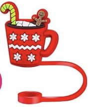 Christmas Straw Toppers