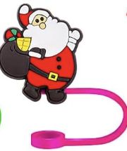 Christmas Straw Toppers