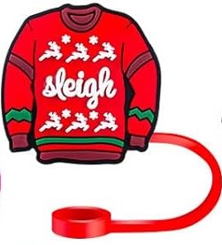 Christmas Straw Toppers