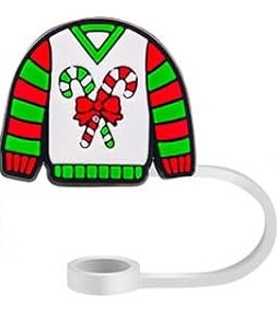 Christmas Straw Toppers