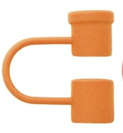 Silicone straw cover (1pc)