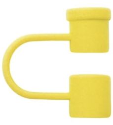 Silicone straw cover (1pc)