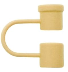 Silicone straw cover (1pc)