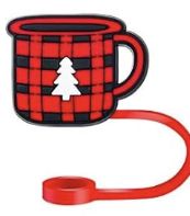 Christmas Straw Toppers